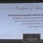 Kobe Bryant Lakers Signed Official NBA Basketball (Panini Authentic)