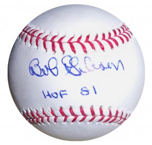 Bob Gibson Signed Official Major League Baseball (Onyx)