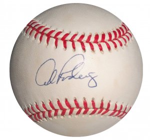 Alex Rodriguez Signed Official Amercan League Baseball (Upper Deck)