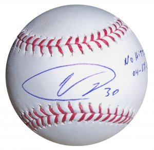 Ubaldo Jimenez Signed Official Major League Baseball W/No Hitter (PSA/DNA)