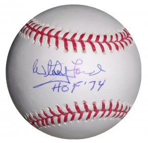 Whitey Ford Signed Official Major League Baseball (JSA)