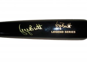 George Brett Signed Bat (PSA/DNA)