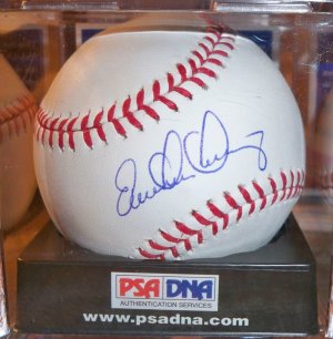 Evan Longoria Signed Official Major League Baseball (PSA Graded 9.5)