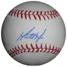Matt Moore Signed Official Major League Baseball (Steiner)