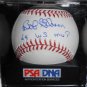 Bob Gibson Signed Official Major League Baseball (PSA/DNA)