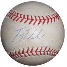 Troy Tulowitzki Signed Game Used OMLB Baseball (Steiner)