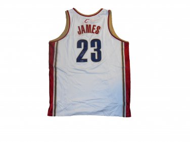 Lebron James Signed Cleveland Cavaliers Jersey (Upper Deck)