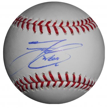Francisco Lindor Signed Official Major League Baseball MLB HOLO