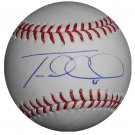 Travis d'Arnaud Signed Official Major League Baseball (MLB HOLO)