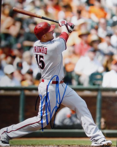 Mark Trumbo Signed Diamondbacks 8x10 Photo