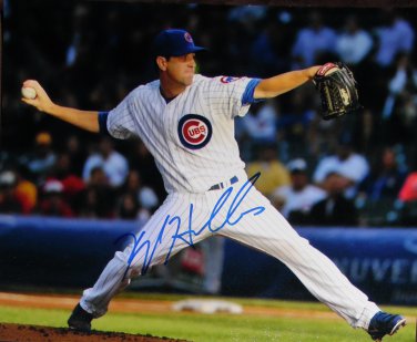 Kyle Hendricks Cubs Signed 8x10 Photo
