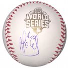 Alcides EscobarSigned 2015 Official World Series Baseball