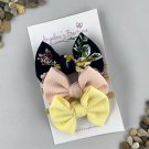 5" Bows with Nylon Headband - Pastel Spring Collection Bundle