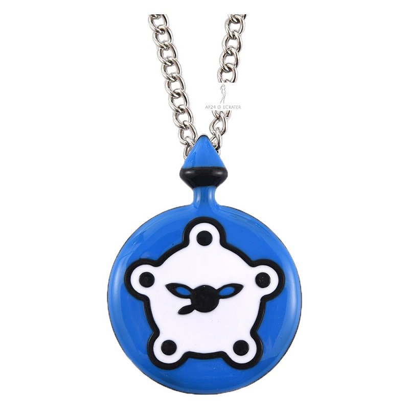 Miraculous Ladybug Blue Bunnix Bunnyx Pocket Watch Pendant Necklace