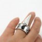 Netflix Shadow and Bone Darkling General Kirigan Dark Ring Prop Cosplay Gift Size 6/7/8