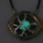 Dr Doctor Strange Eye of Agamotto Amulet Fluorescent Glow Pendant Necklace Prop Cosplay Spiderman