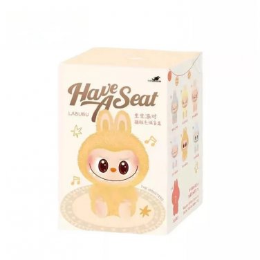 POP MART LABUBU HAVE A SEAT Plush Doll Unopened Blind Box UN-OPEN Figures GIFT