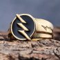 2022 The Flash Superhero Gold Ring Prop Cosplay Birthday Halloween Christmas Gift
