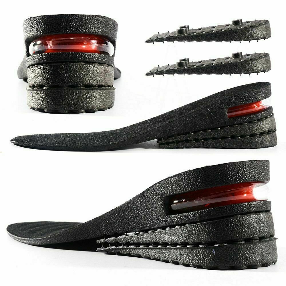Height Increase Insole 3-layer Air Cushion Heel Insert Lift Shoes Insole for
