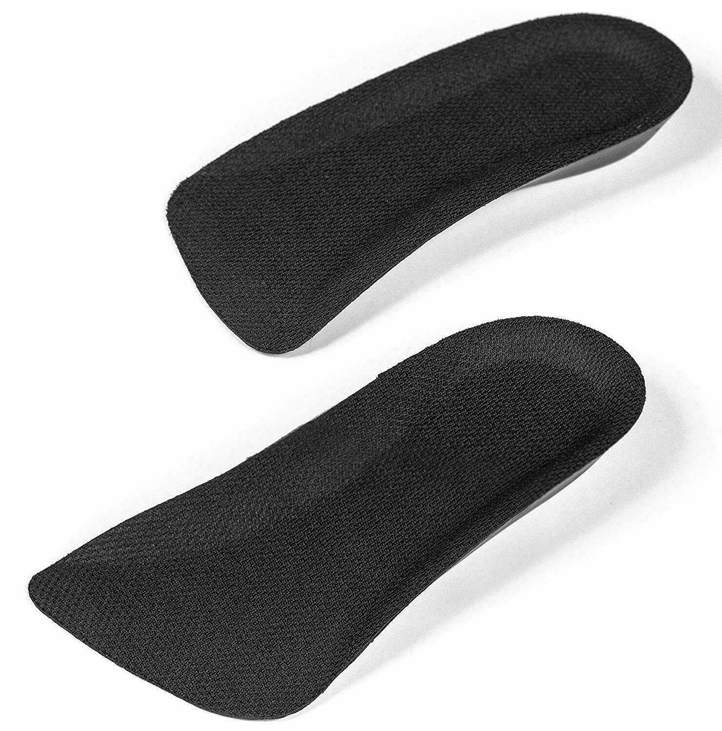 CALTO Half Elevator Insole for Men 1/2 Inch Height Increase Taller