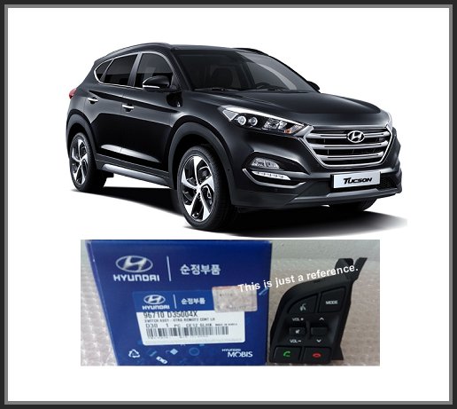 OEM STEERING WHEEL CONTROL SWITCH LH 96710D35004X for HYUNDAI TUCSON (2016~on)