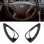 OEM Steering Wheel Ornament 2-pc Set For 2011 ~ 2013 Hyundai i45 : Sonata YF