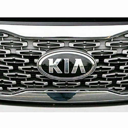 Kia Motors 863202P560 Front Hood Grill KIA Logo Emblem 1-pc For 2013 2014 Kia Ne
