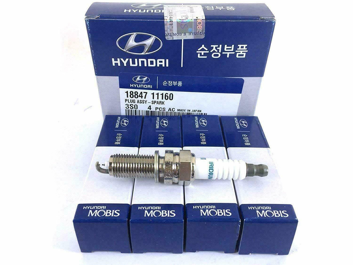 1885410080  SPARK PLUG SET(4PCS) OEM HYUNDAI I30, ACCENT, AVANTE, KIA  K3, PRIDE