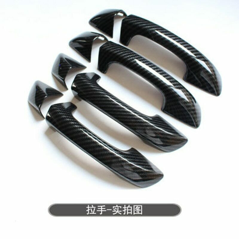 Volkswagen Golf 6 MK6 ABS Carbon fiber car Door handle Protective covering 09-14