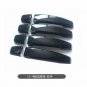 Car styling ABS Carbon fiber Door Bowl Door handle Protective covering Cover