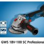 Bosch GWS 18V-100 SC Angle Grinder 4" Brushless 1000W Kickback IoT UPS*Bare Unit