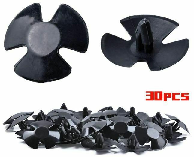 Replace OEM 4878883AA LH LHS Nylon Clip Chrysler, Jeep, Dodge, Ram 30pcs Hood