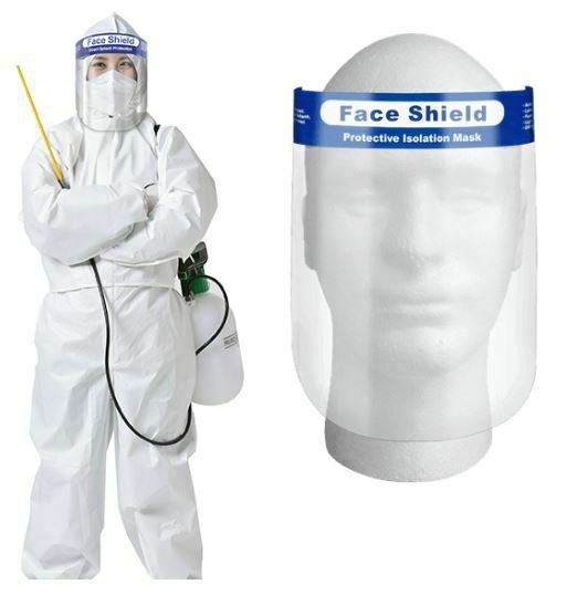Safety Face Shield With Clear Flip-up Shop Garden Industry Eyes Protector 10 pcs