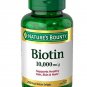 Nature's Bounty Biotin 10,000 mcg, 250 Rapid Release Softgels