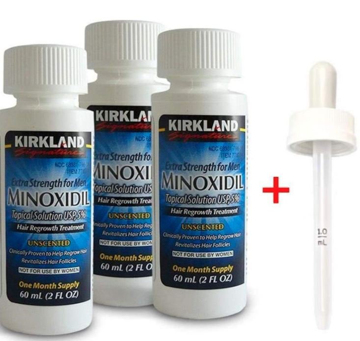 3 Month Supply, Package Includes Child-Resistant Dropper Applicator, Blue 2fl OZ (pack of 3)