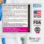 NutraBlast Boric Acid Vaginal Suppositories - 60 Count, 600mg - 100% Pure Boric Life Intimate