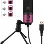 USB Podcast Condenser Microphone Recording On Laptop, No Need Sound Card K669