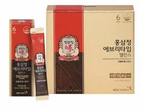KGC Korean red ginseng extract Everytime Balance Stick 1 Times a Day 30 ( 10mlX30EA )