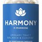 Harmony D-Mannose – Urinary Tract UT Cleanse & Bladder Health – Fast-Acting Detoxifying Strength