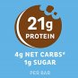 Quest Nutrition Cookies & Cream Protein Bar, High Protein, Low Carb, Gluten Free, Keto Friendly