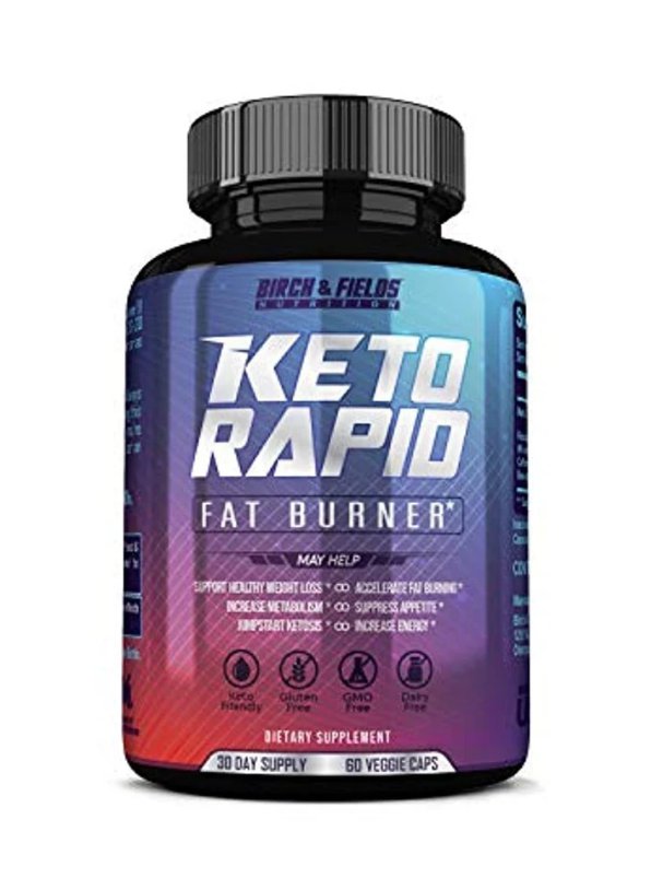 Birch and Fields Nutrition Keto Rapid Fat Burner. Thermogenic Fat