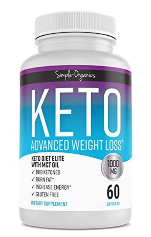 Keto Diet Pills 1000 Mg Advanced Weight Loss Supplements Burn Fat