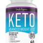 Keto Diet Pills 1000 Mg- Advanced Weight Loss Supplements- Burn Fat Instead of Carbs