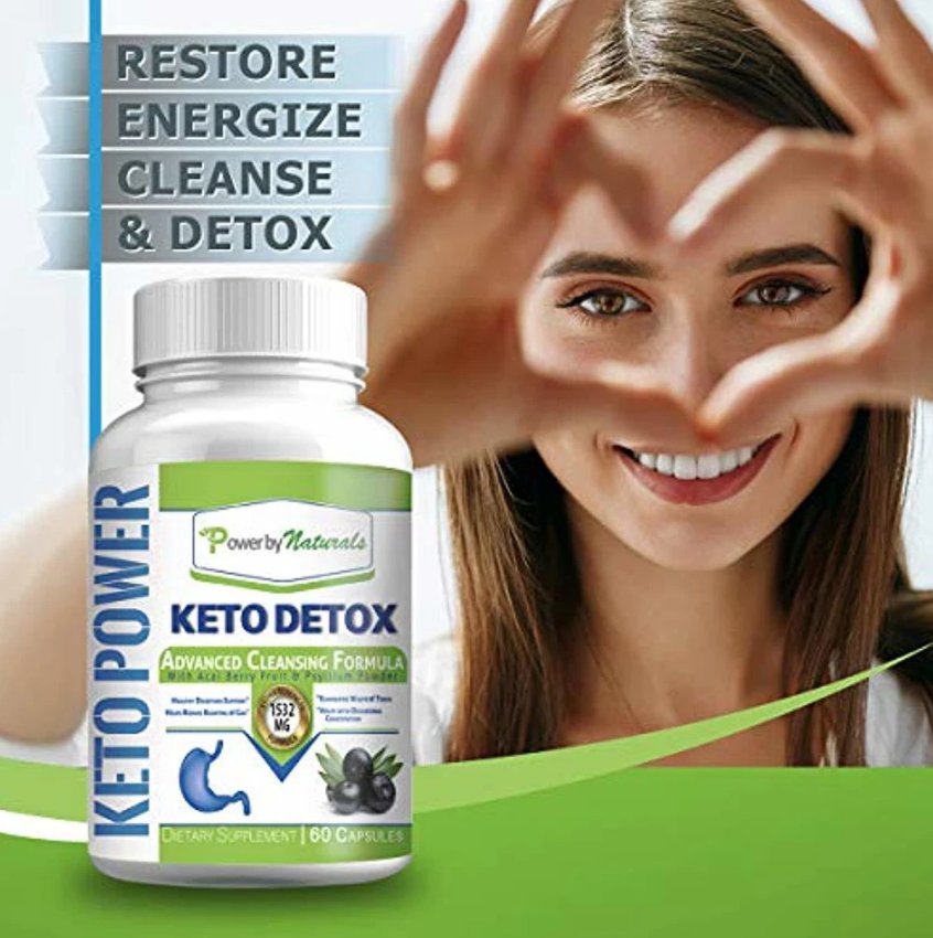 PbyNKeto Detox Cleanse Weight LossAdvanced Colon Cleanser, 1532 Mg