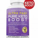 Ultra Fast Pure Keto Boost Pills Advanced BHB Ketogenic Supplement Exogenous Ketones Ketosis