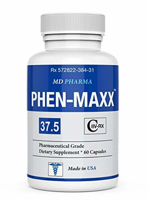 PHEN MAXX 37.5 &Acirc;&reg; - Weight Loss Pills - Fat Burner - Diet Pills - Appetite Suppressant - Diet