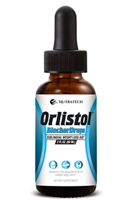 Orlistol BlockerDrops &acirc;�� Convenient Sublingual Diet Drops and Appetite Suppressant