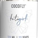 COCOFLY Ultra Fast Keto Boost - 1200 mg KetoGirl Burn Pills for Women, Utilize Fat for Energy