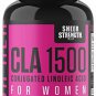 Extra Strength CLA for Women - 1500mg High Potency Weight Loss Supplement - Conjugated