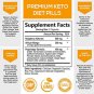 Keto Diet 1200mg Capsules Advanced Weight Support, Use Fat for Fuel Not Carbs, Ketosis